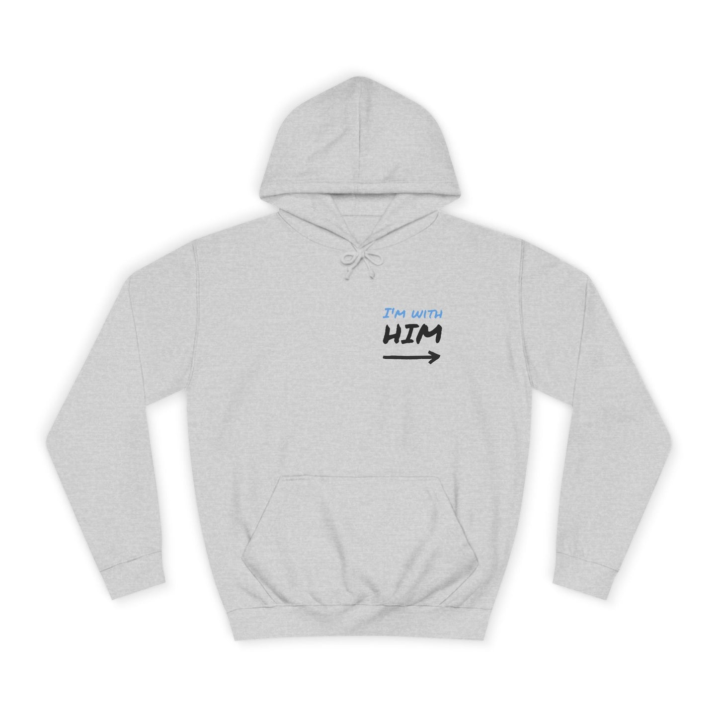 Hus41 College Hoodie - Love you with all my butt