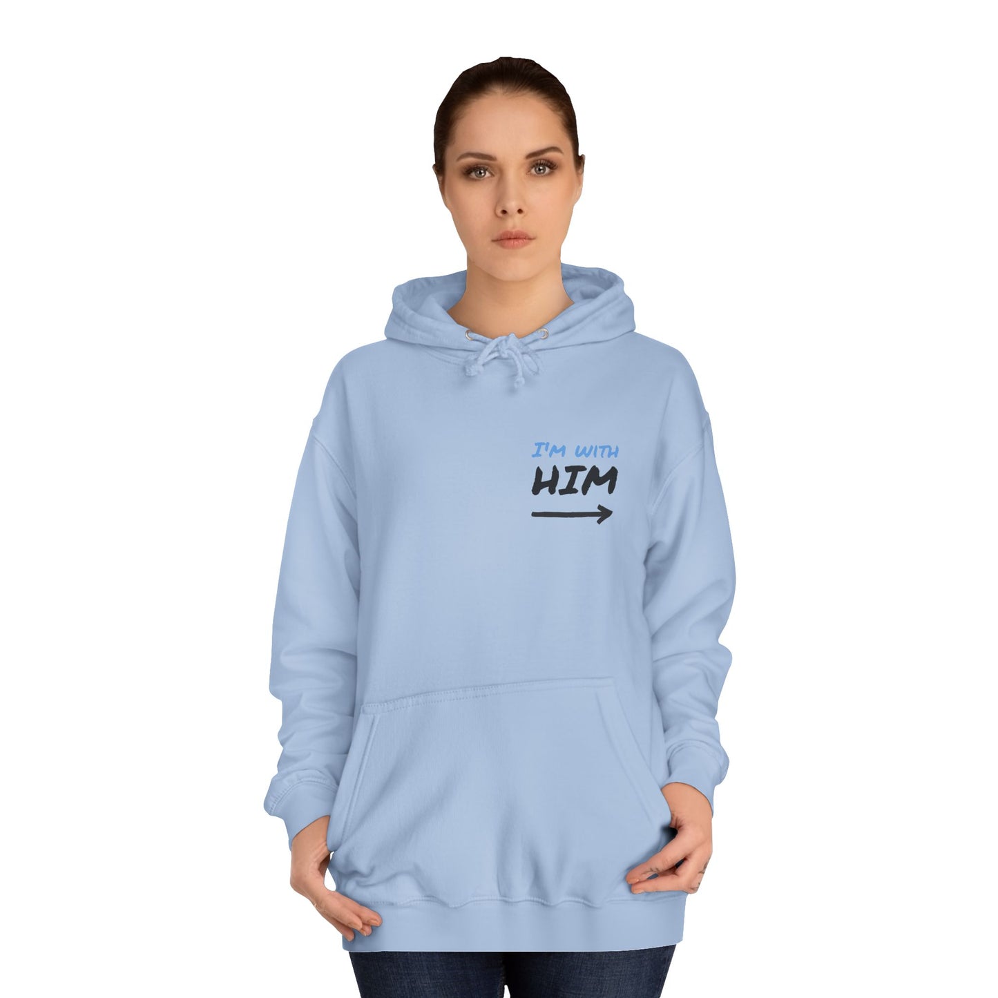 Hus41 College Hoodie - Love you with all my butt