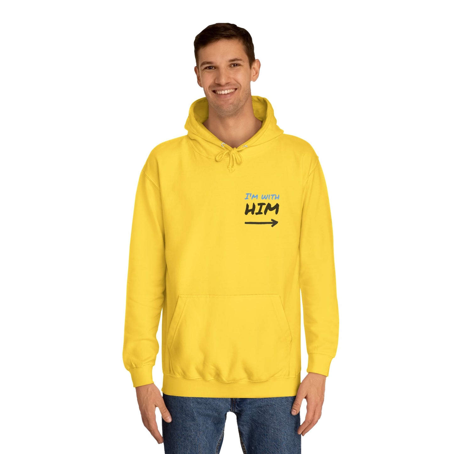 Hus41 College Hoodie - Love you with all my butt