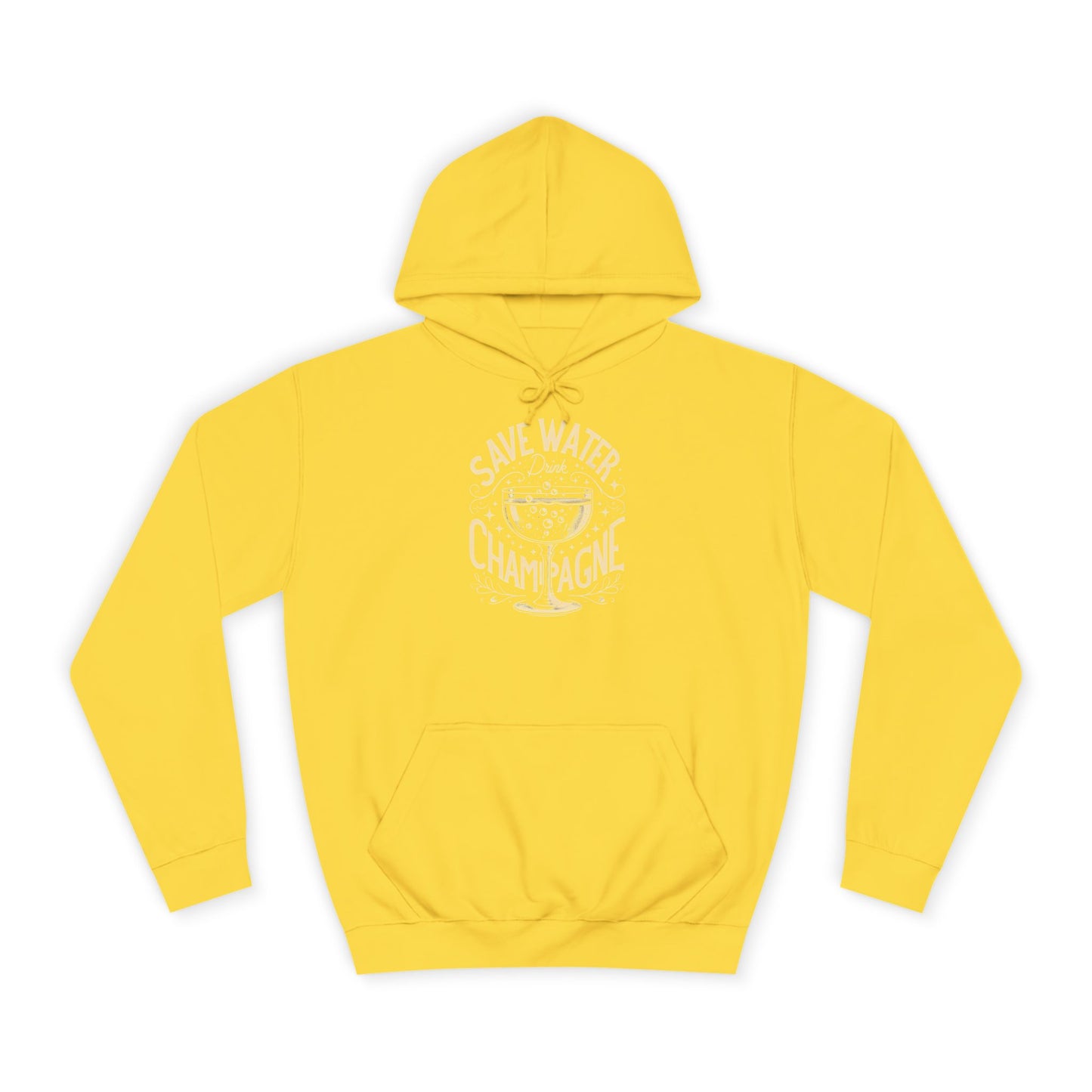 Unisex College Hoodie - Champagne Lover