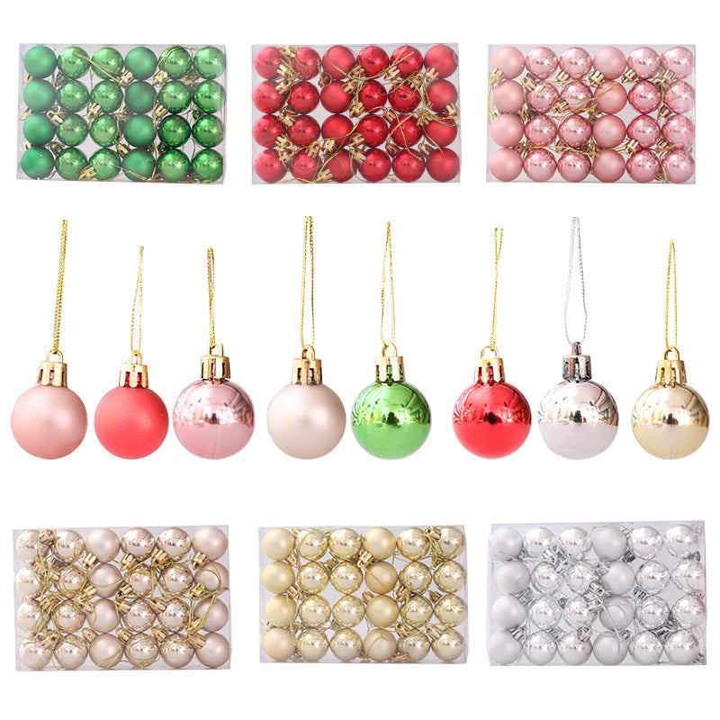 Christmas balls 24pcs