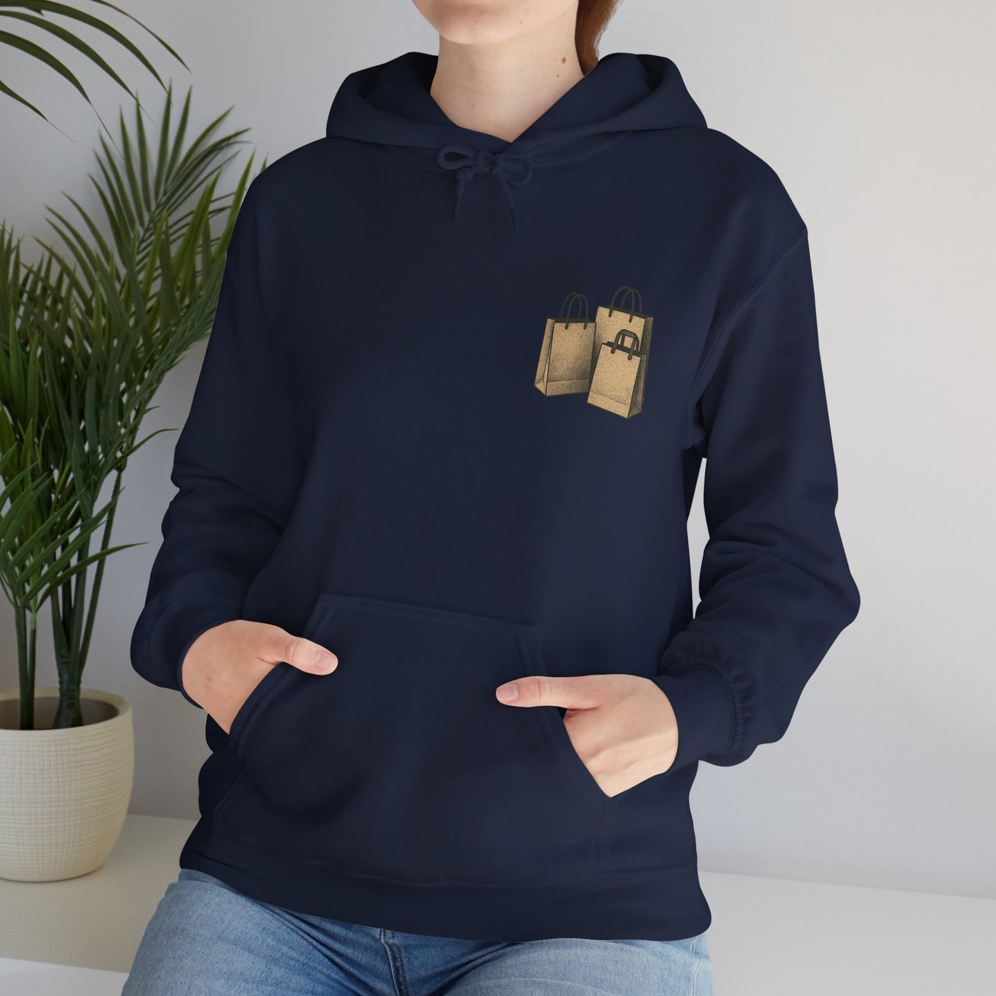 Hus41 Unisex Sweatshirt Hoodie - Shopping is my therapy