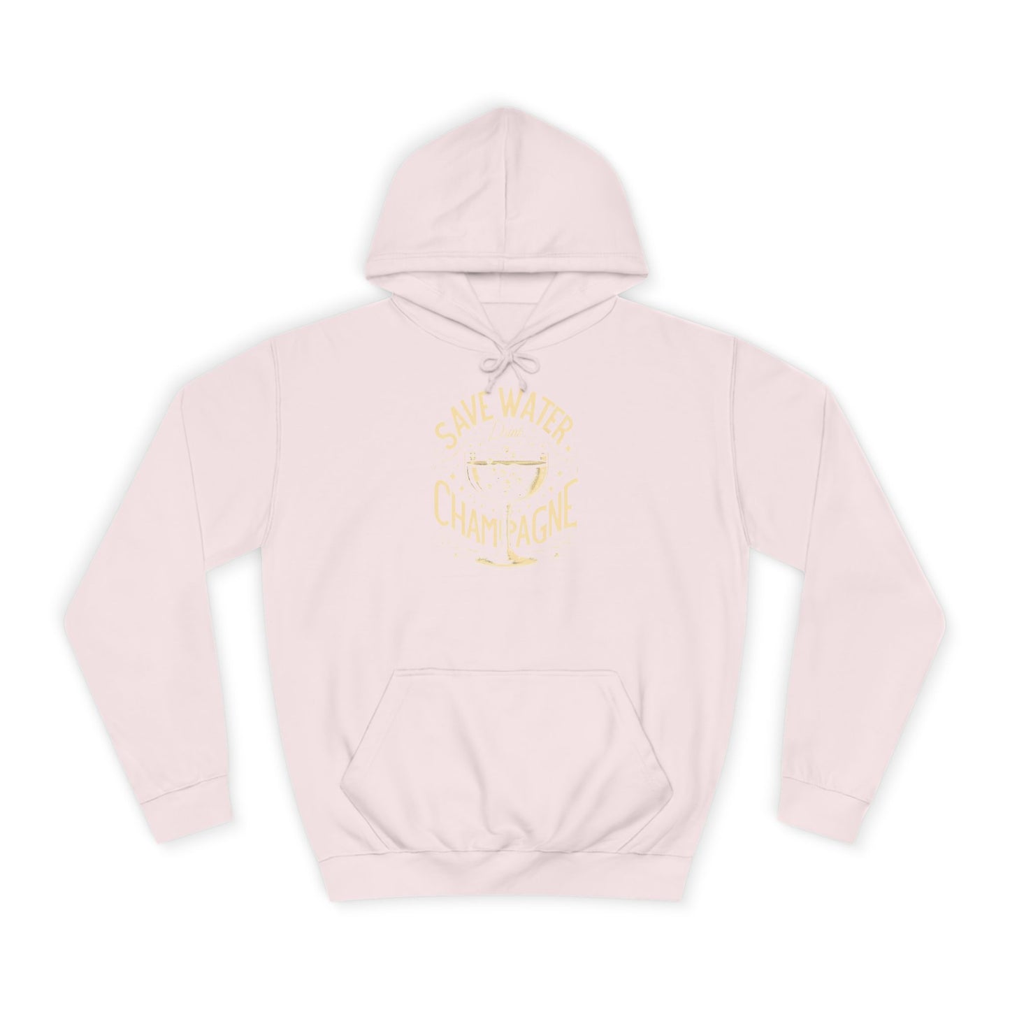 Unisex College Hoodie - Champagne Lover