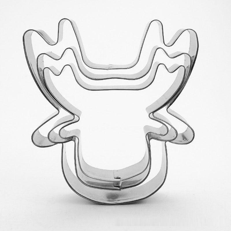 Cookie cutters Christmas gingerbread mold 3pcs