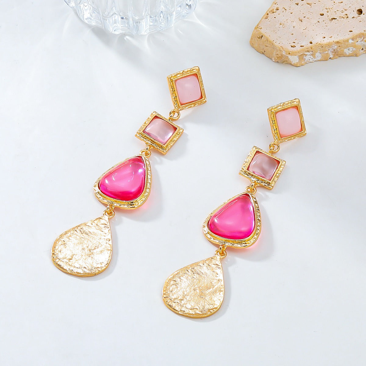 Water drop earrings