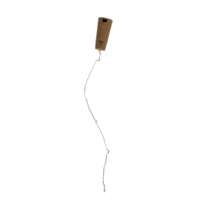 Flasklock ljus med 5 varm vit LED (inklusive