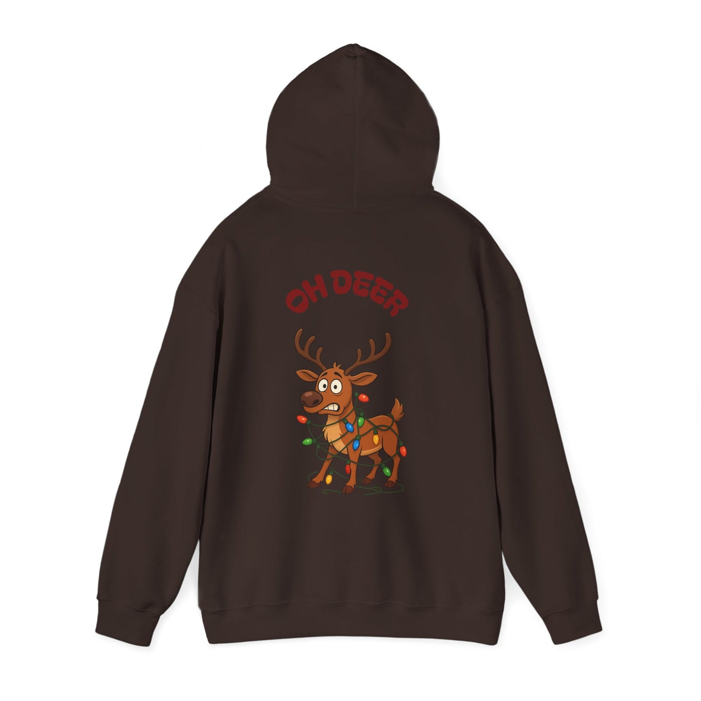 Hus41 Unisex Sweatshirt Hoodie - OH DEER Jultröja