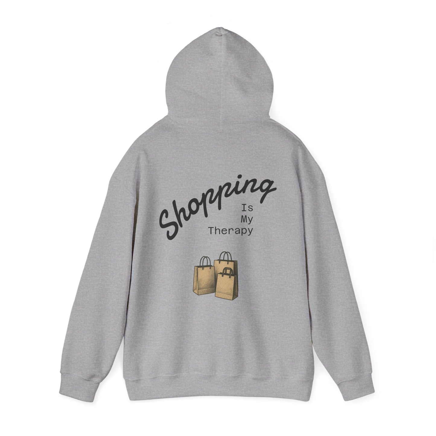 Hus41 Unisex Sweatshirt Hoodie - Shopping is my therapy