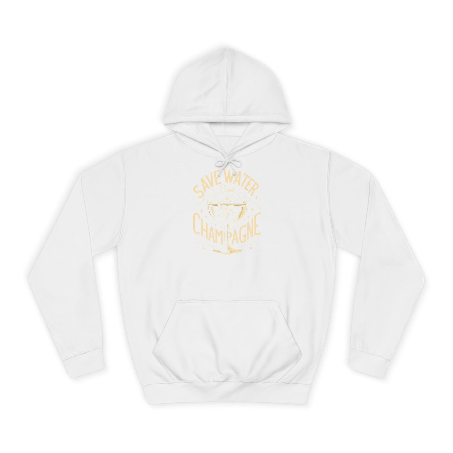 Unisex College Hoodie - Champagne Lover