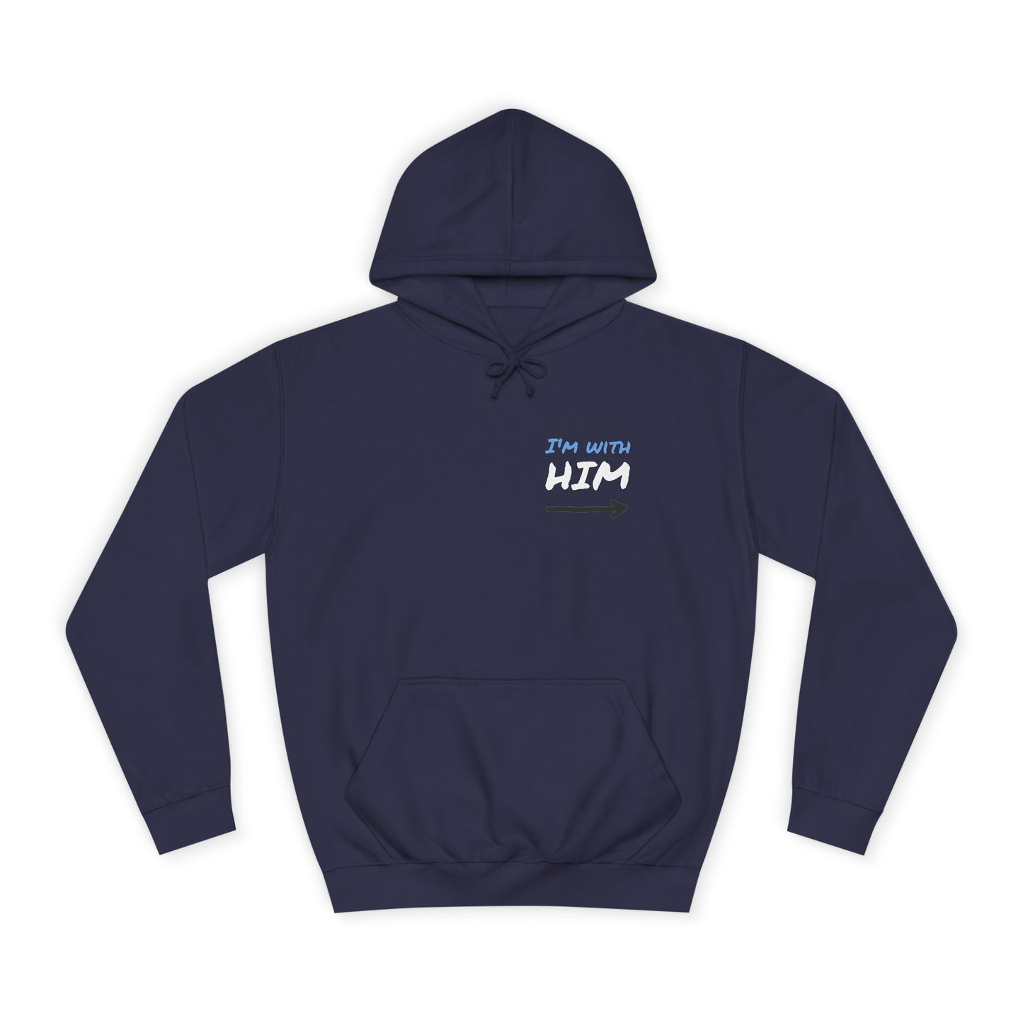 Hus41 College Hoodie - Love you with all my butt