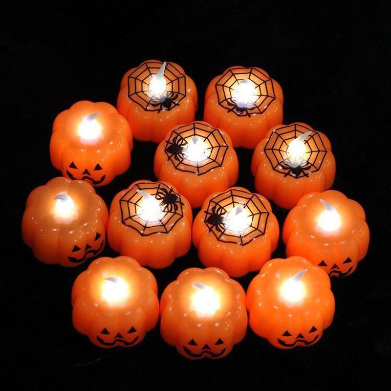 LED-ljus pumpa halloween