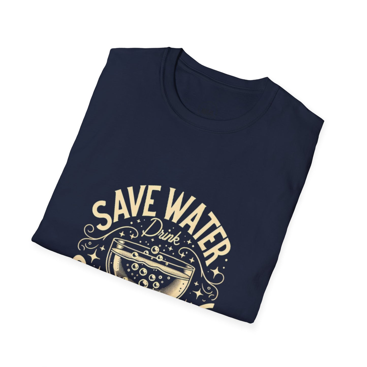 Hus42 T-shirt - Champagne Lover