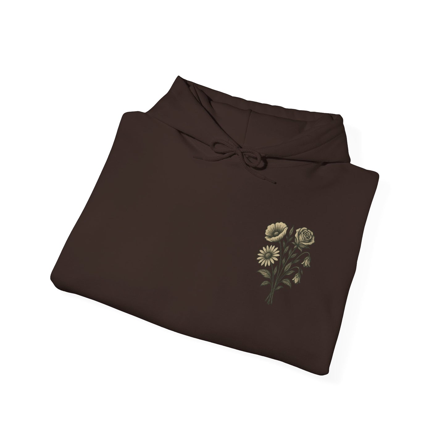 Hus41 Unisex Sweatshirt Hoodie - Flowers are my therapy