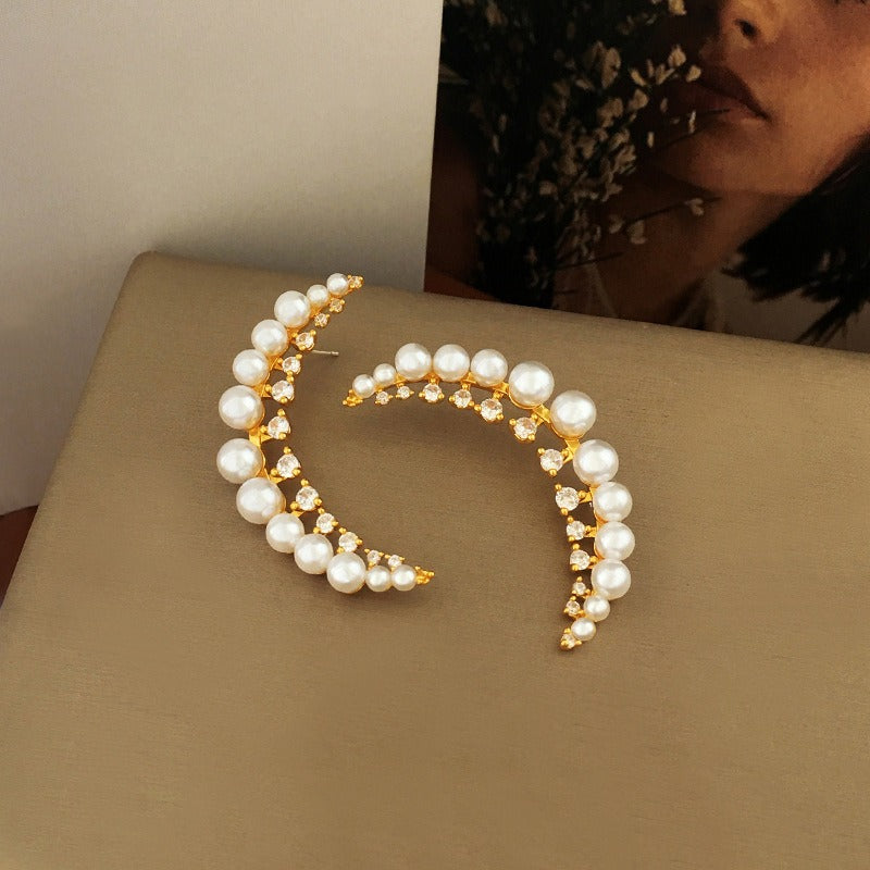 Zircon earrings