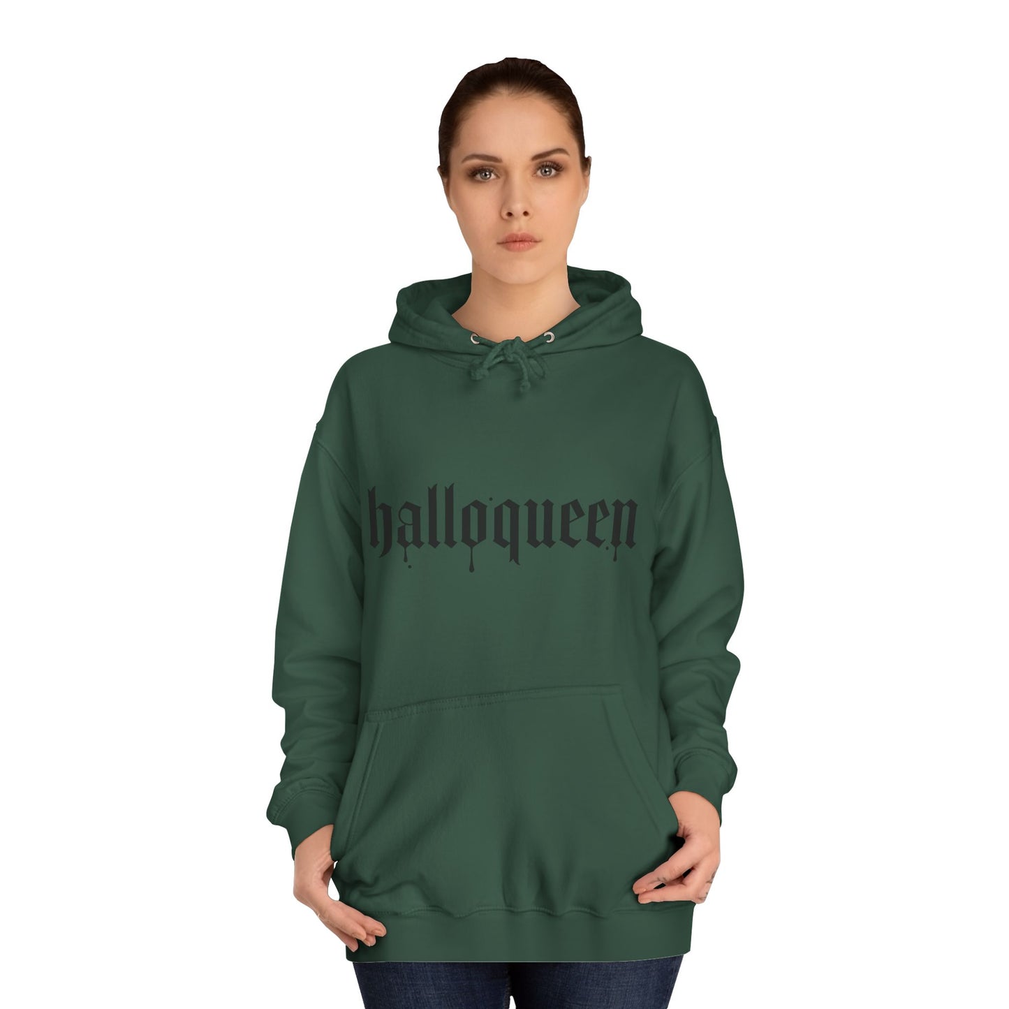 Hus41 College Hoodie – Spooky Season Halloqueen