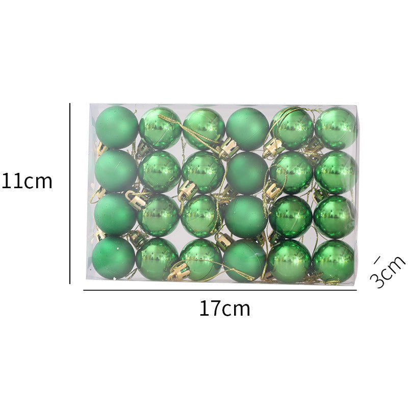 Christmas balls 24pcs