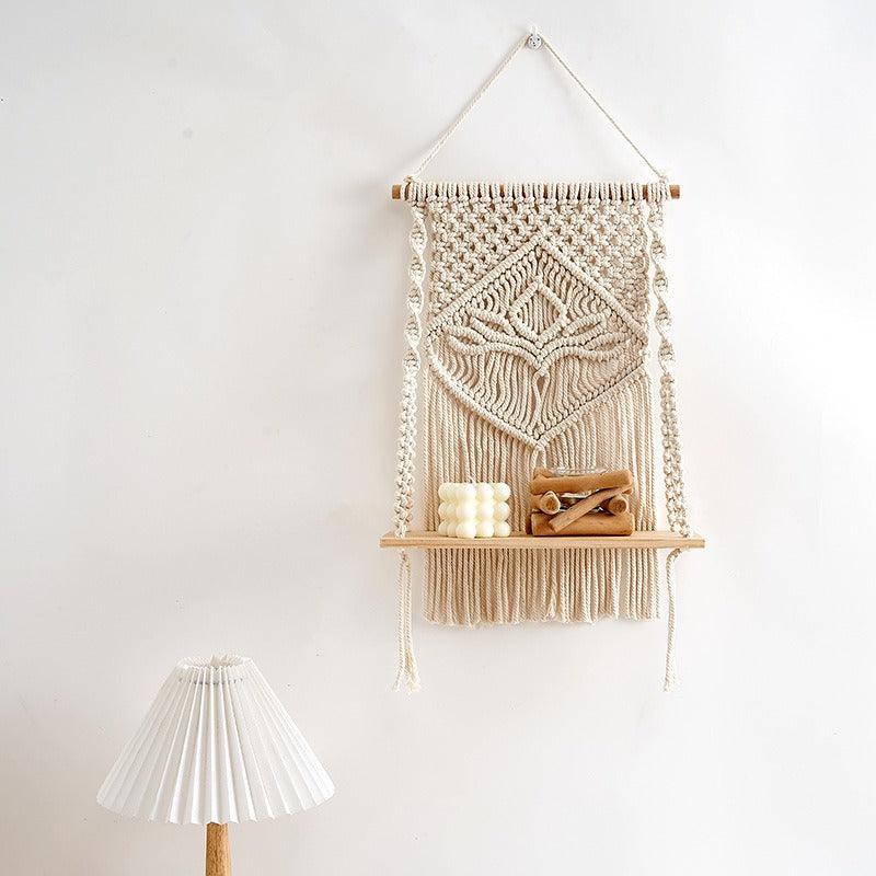 Macrame vägghylla - Villarudskogen