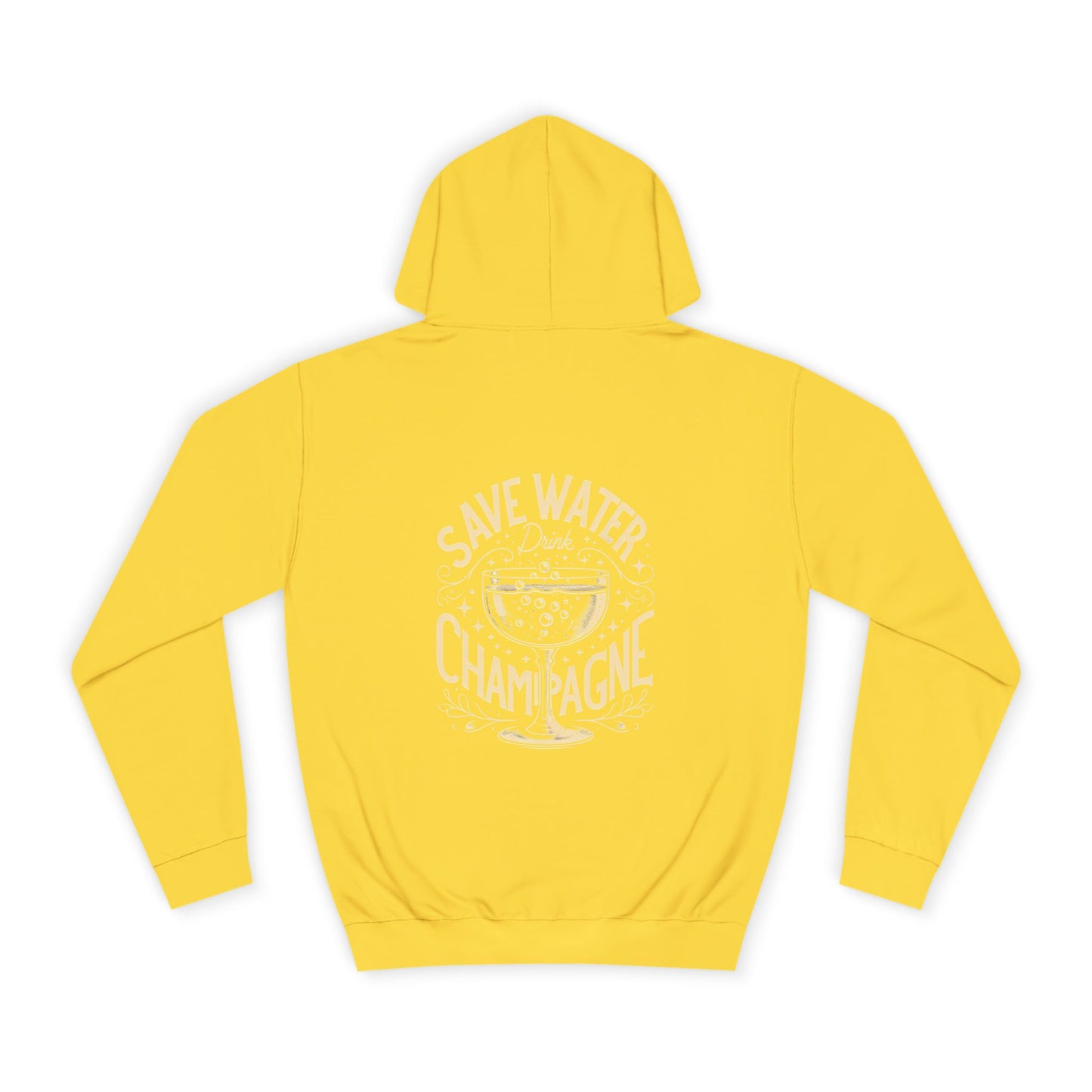 Unisex College Hoodie - Champagne Lover