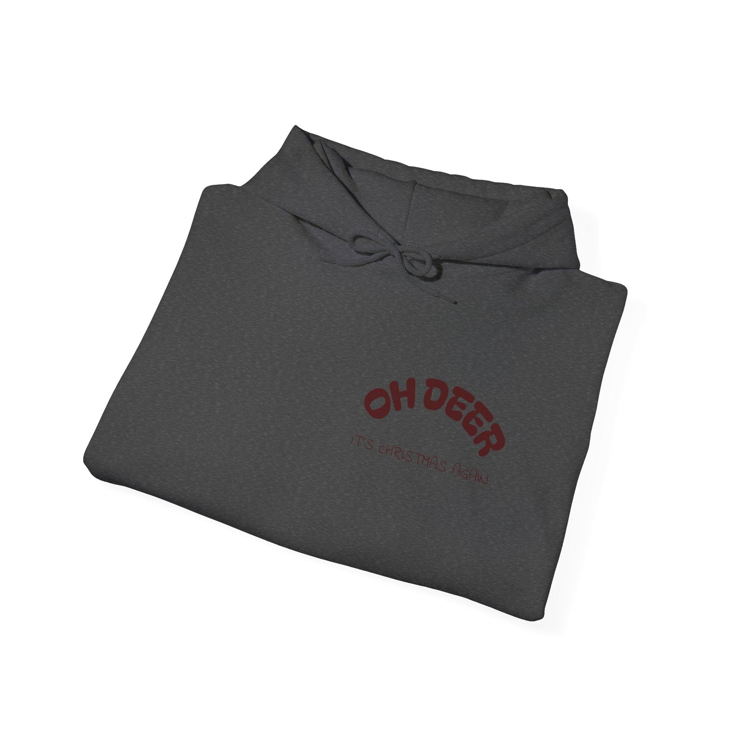 Hus41 Unisex Sweatshirt Hoodie - OH DEER Jultröja