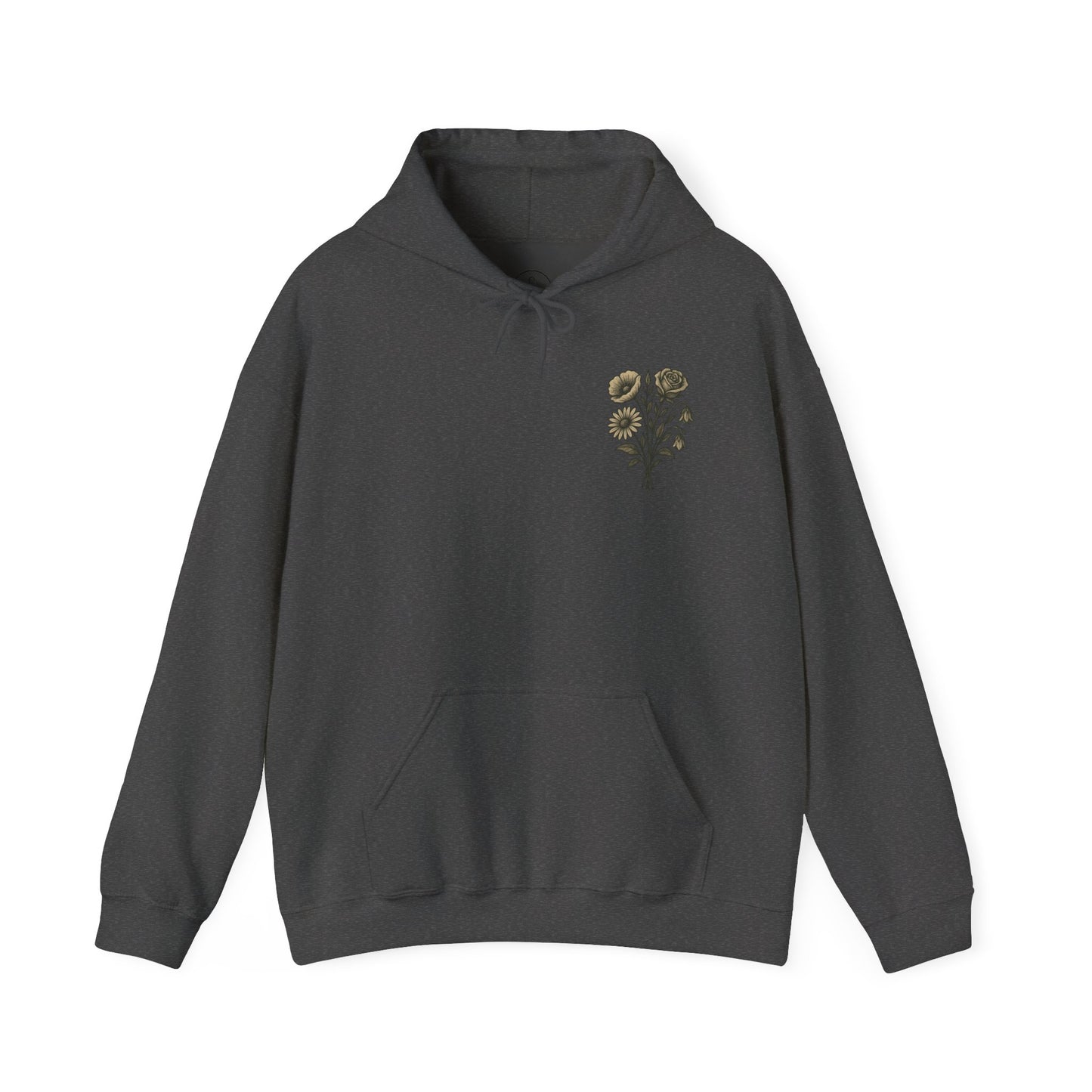 Hus41 Unisex Sweatshirt Hoodie - Flowers are my therapy