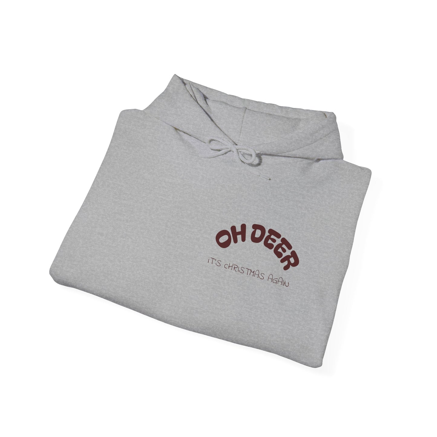 Hus41 Unisex Sweatshirt Hoodie - OH DEER Jultröja