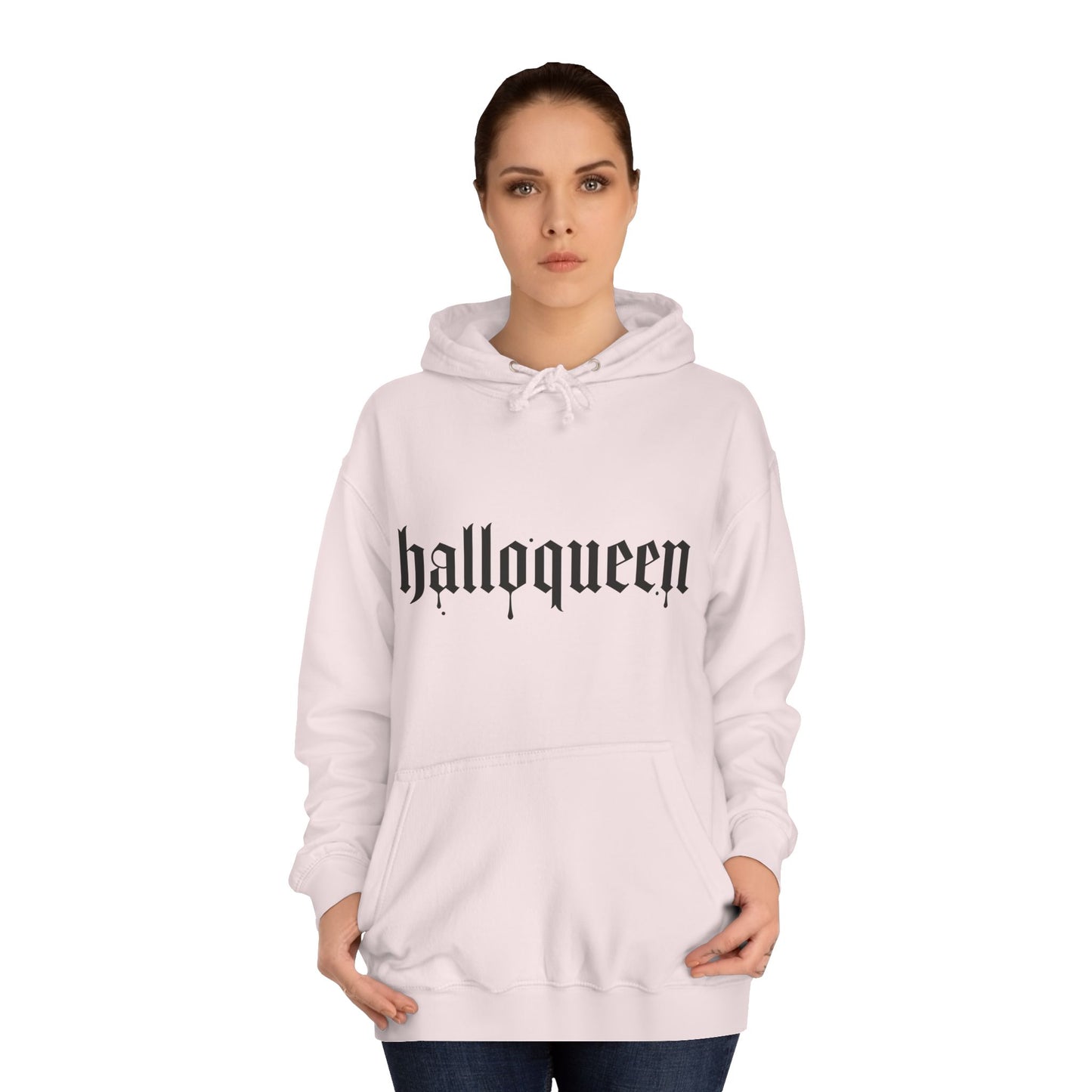 Hus41 College Hoodie – Spooky Season Halloqueen