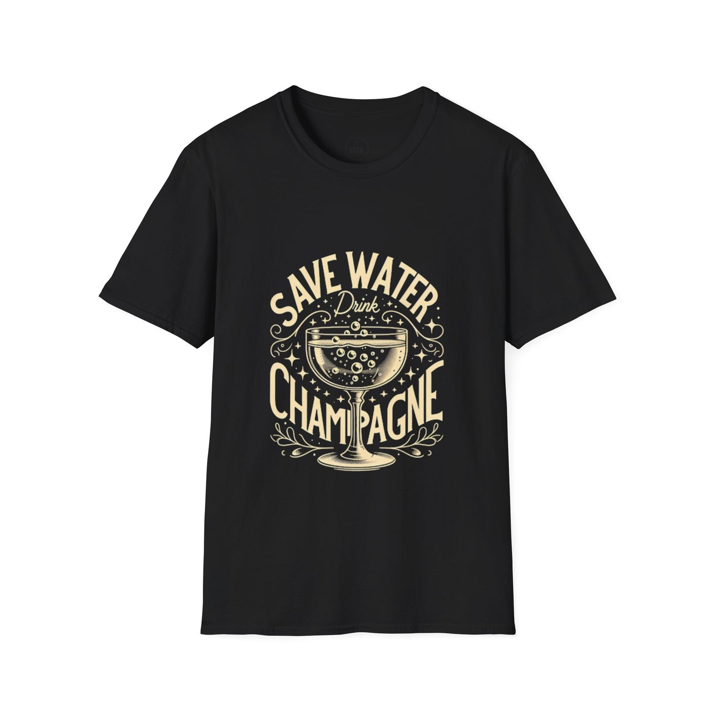 Hus42 T-shirt - Champagne Lover