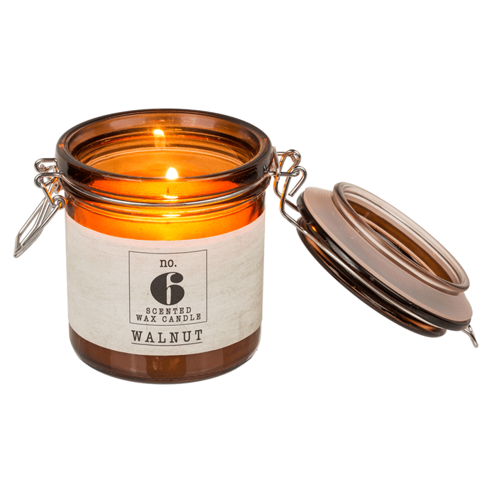 Doftljus (valnöt) i masonburk