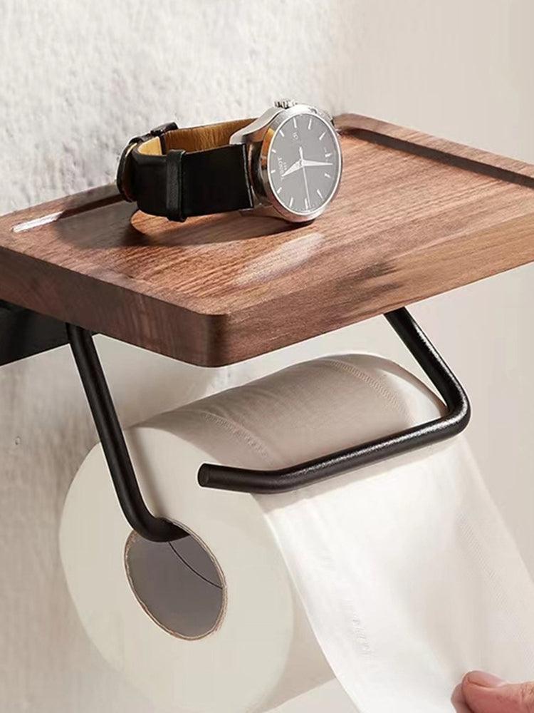 Toalettpappershållare med hylla - Villarudskogen