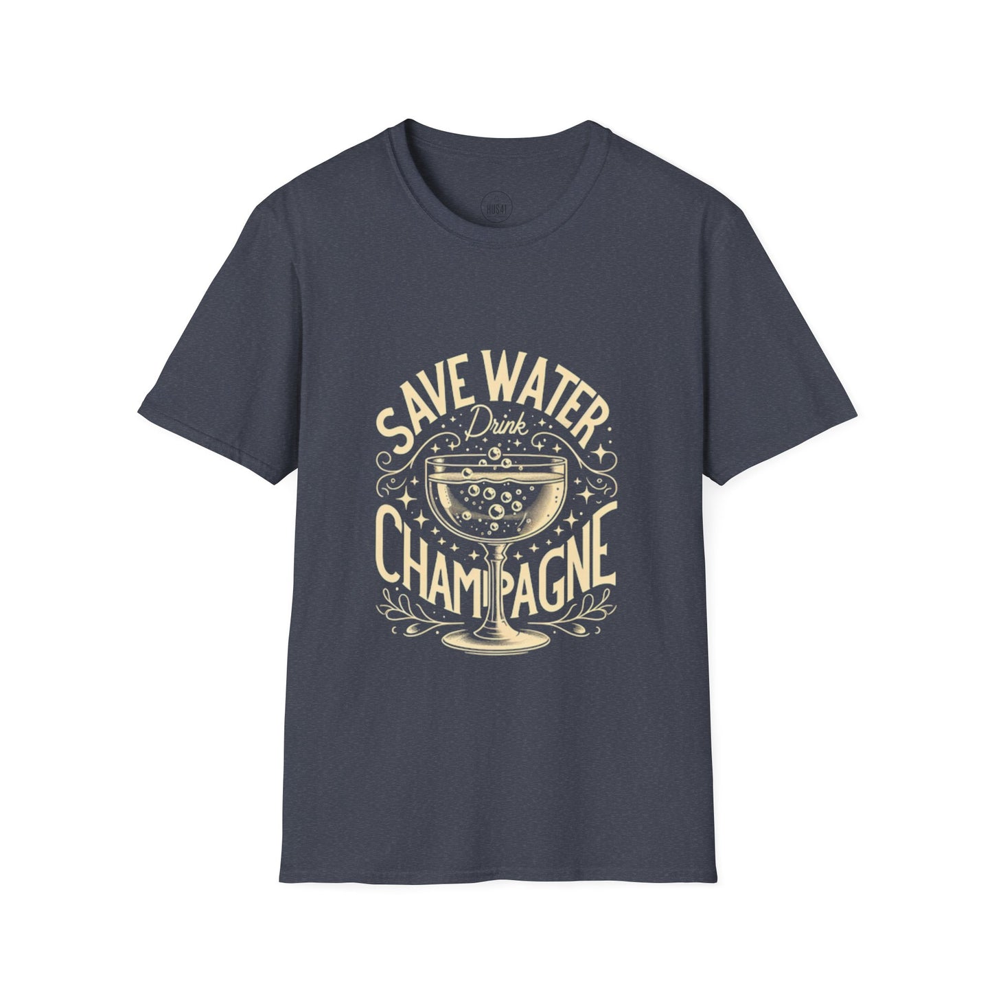 Hus42 T-shirt - Champagne Lover
