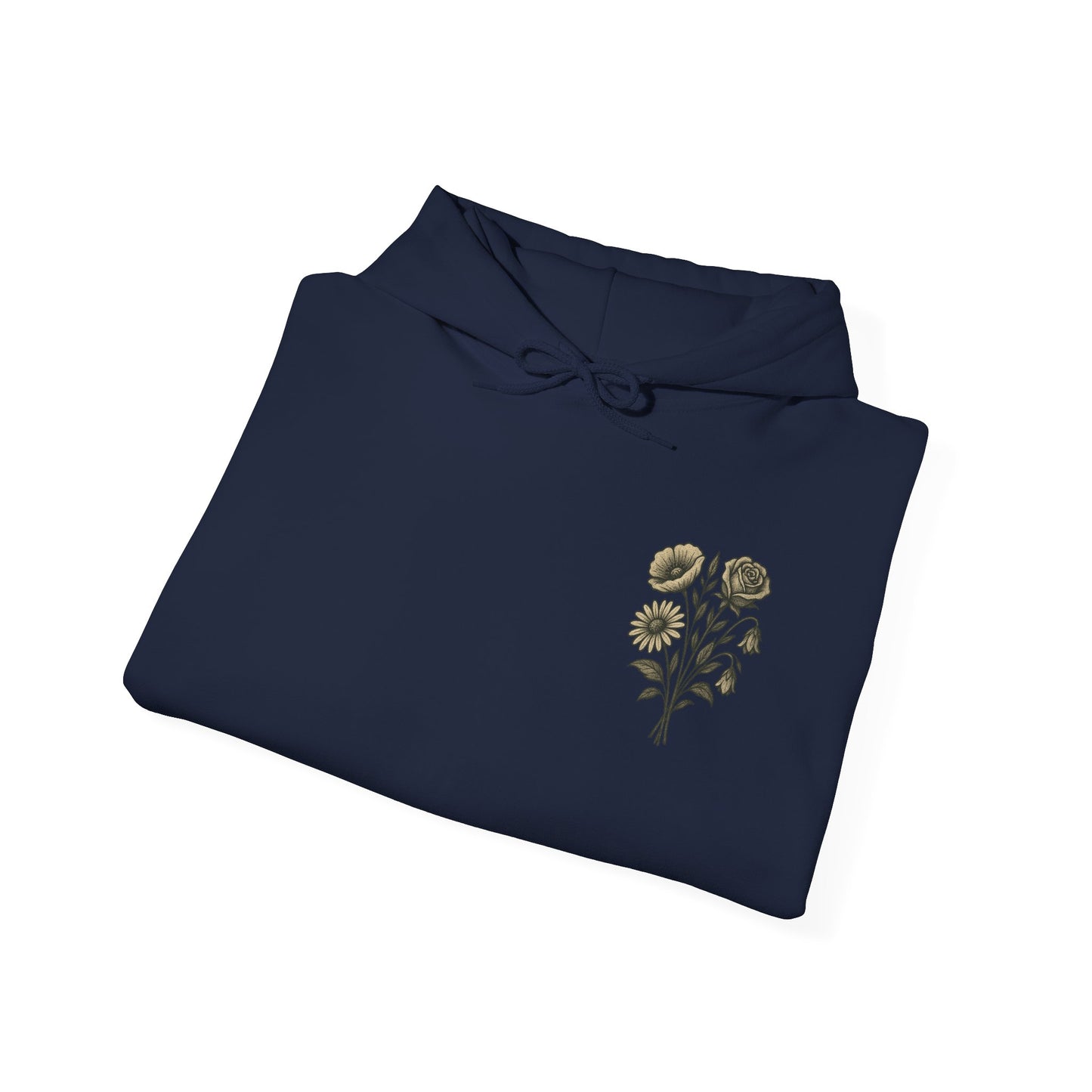 Hus41 Unisex Sweatshirt Hoodie - Flowers are my therapy