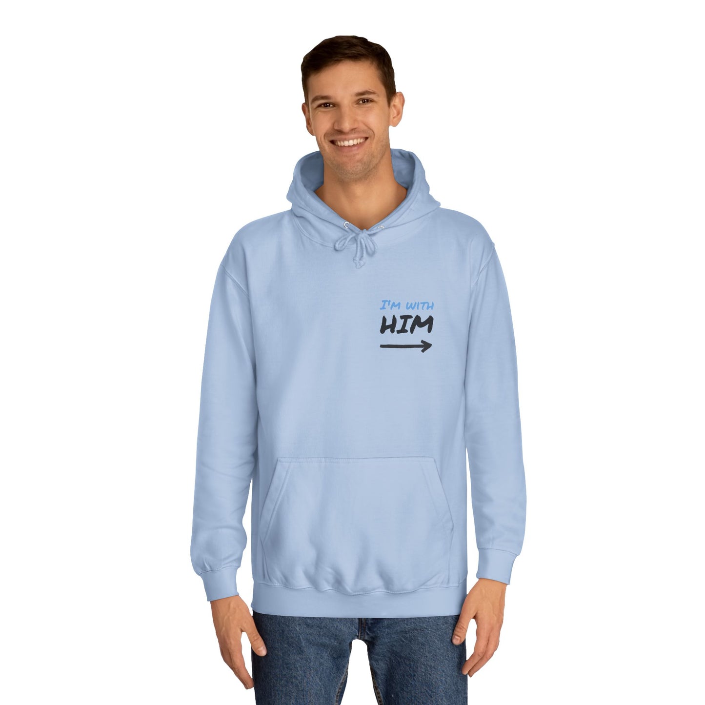 Hus41 College Hoodie - Love you with all my butt