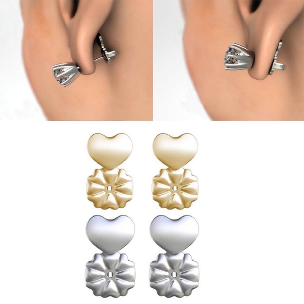 Ställbare 925 Sterling Silver Örhängen