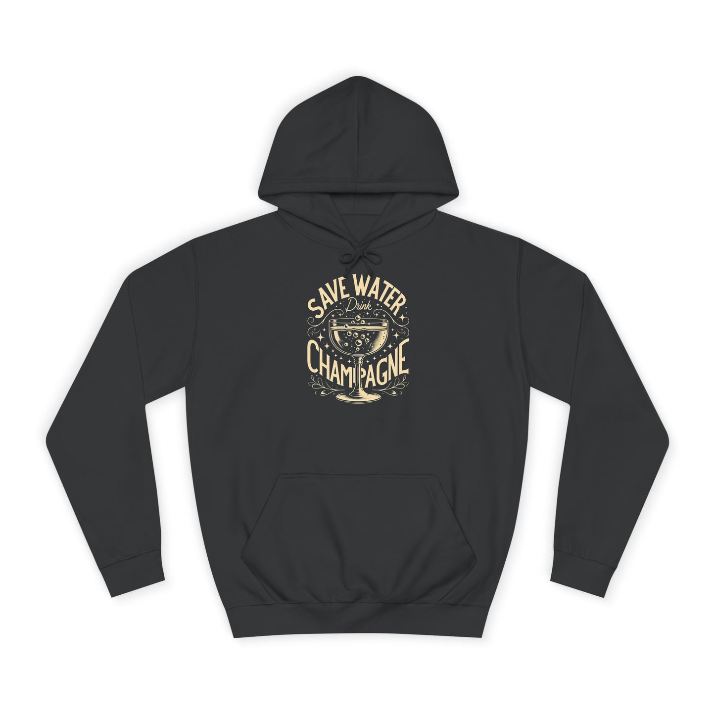 Unisex College Hoodie - Champagne Lover