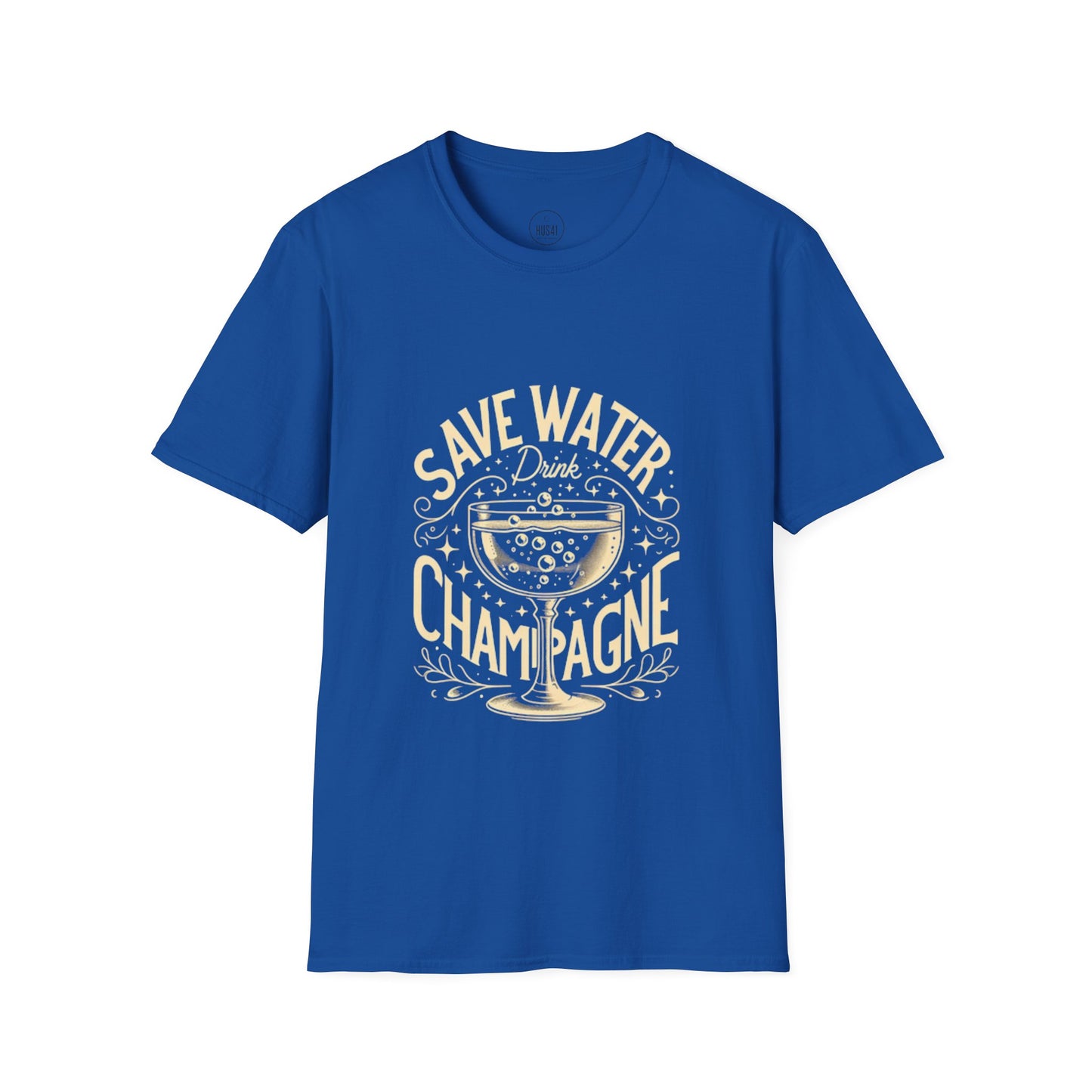 Hus42 T-shirt - Champagne Lover