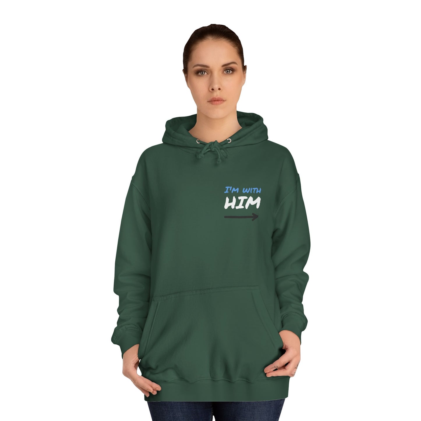 Hus41 College Hoodie - Love you with all my butt