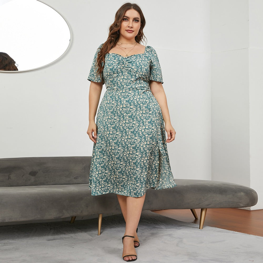 Plus size summer dress