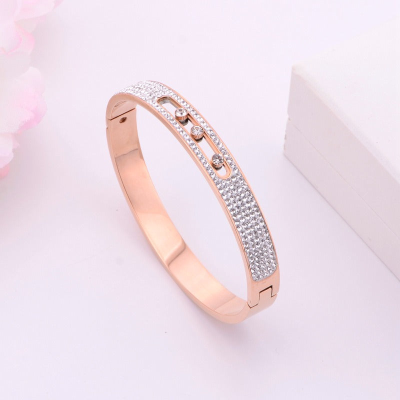 Handmade titanium steel armband