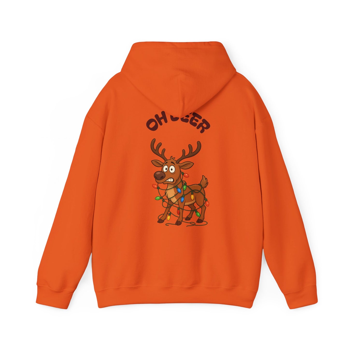 Hus41 Unisex Sweatshirt Hoodie - OH DEER Jultröja