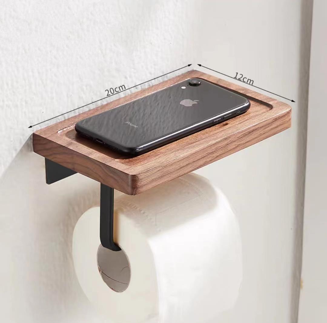 Toalettpappershållare med hylla - Villarudskogen