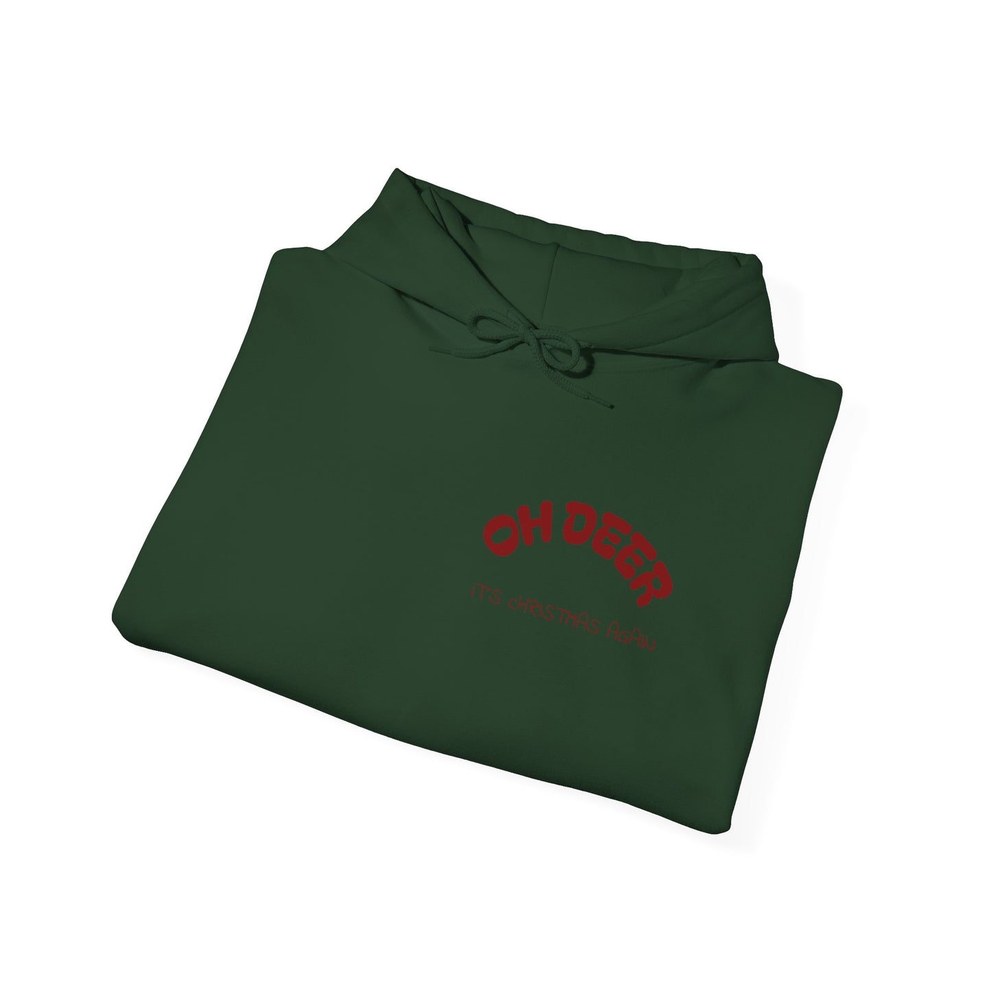 Hus41 Unisex Sweatshirt Hoodie - OH DEER Jultröja