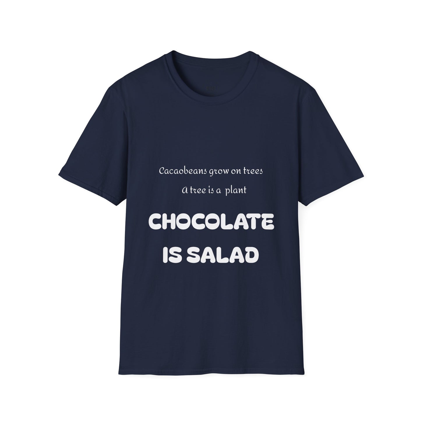 Hus41 T-Shirt - Chocolate is salad