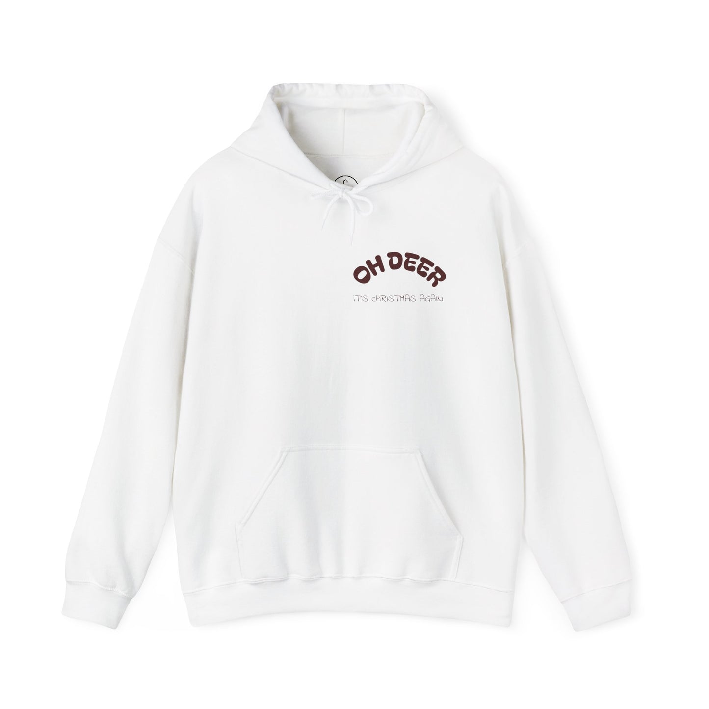 Hus41 Unisex Sweatshirt Hoodie - OH DEER Jultröja