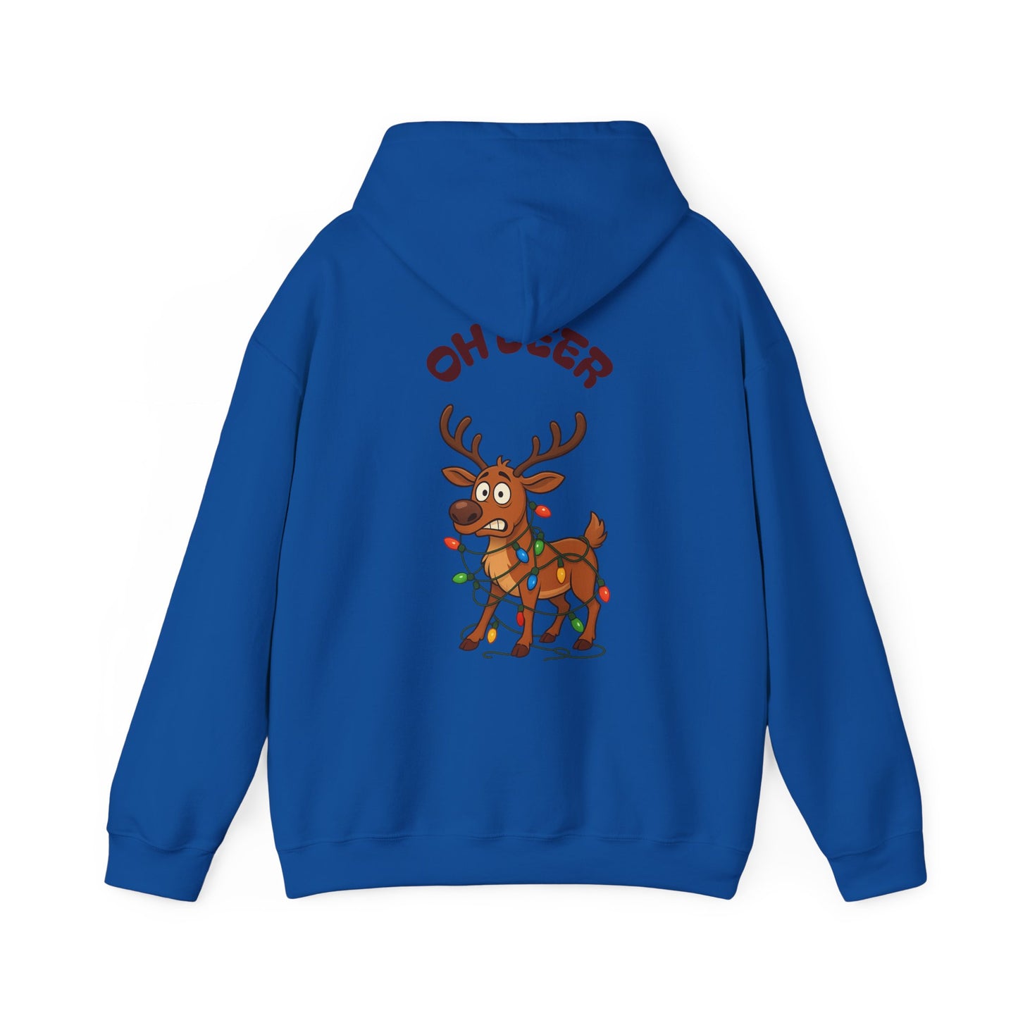 Hus41 Unisex Sweatshirt Hoodie - OH DEER Jultröja