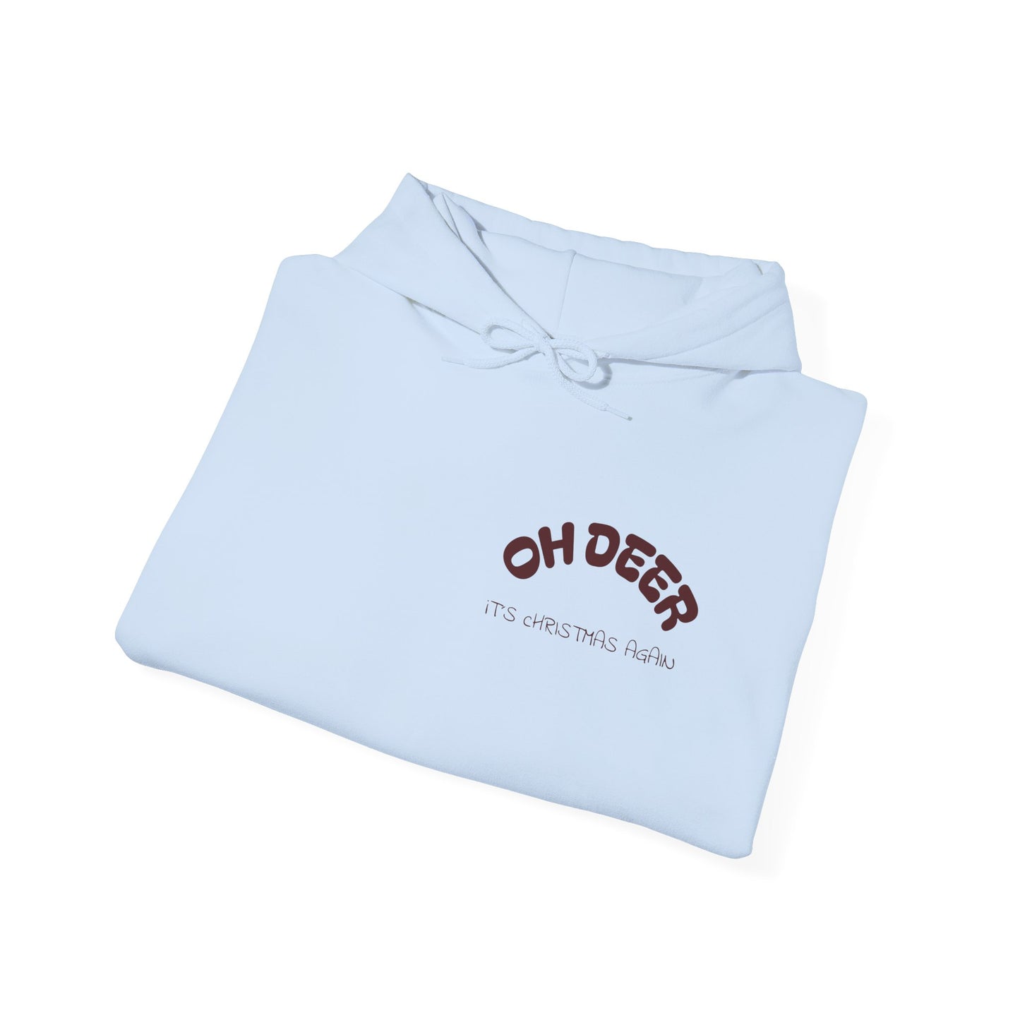 Hus41 Unisex Sweatshirt Hoodie - OH DEER Jultröja