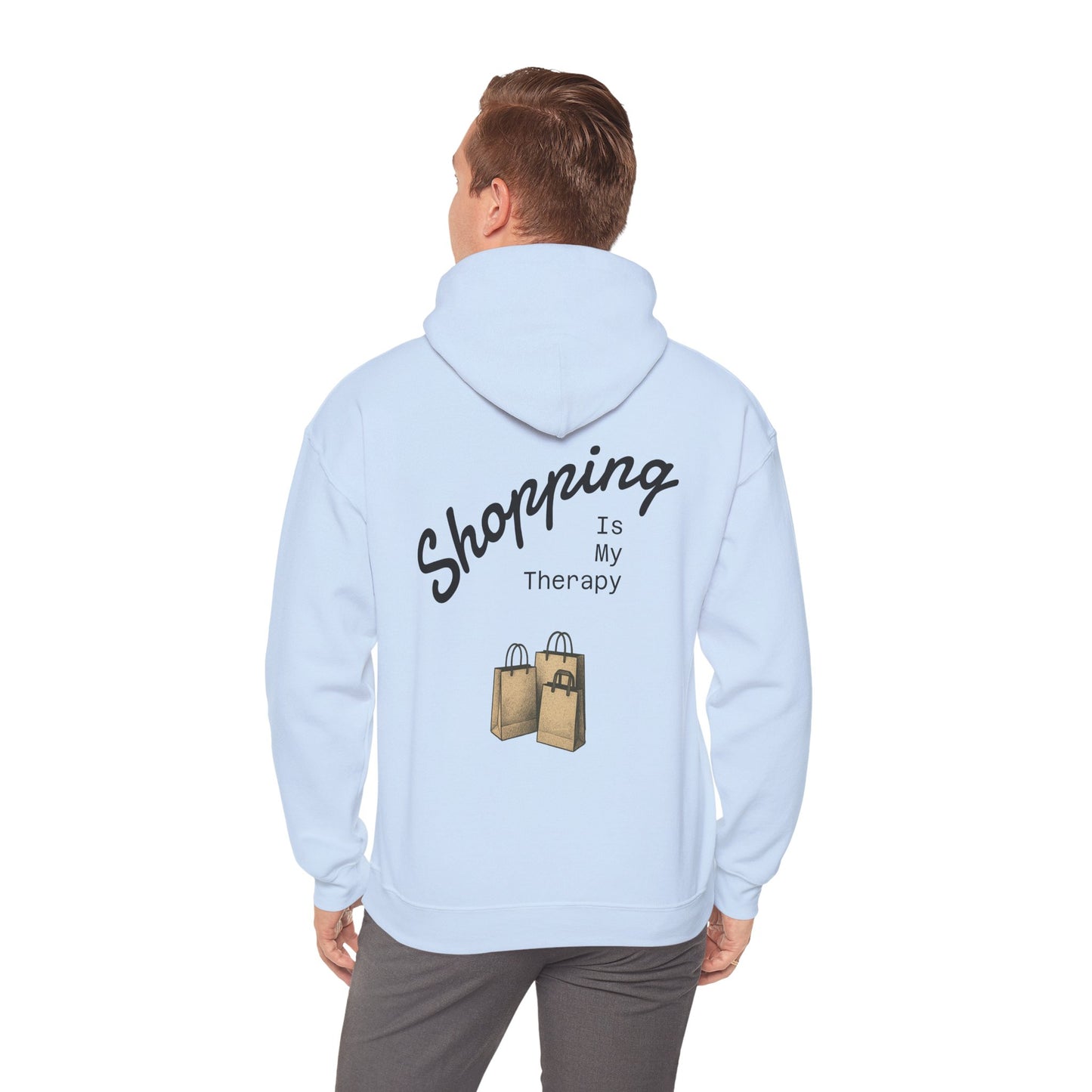 Hus41 Unisex Sweatshirt Hoodie - Shopping is my therapy