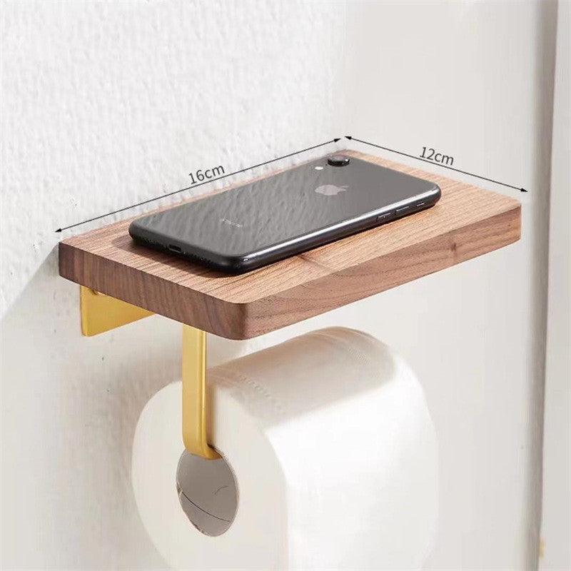 Toalettpappershållare med hylla - Villarudskogen