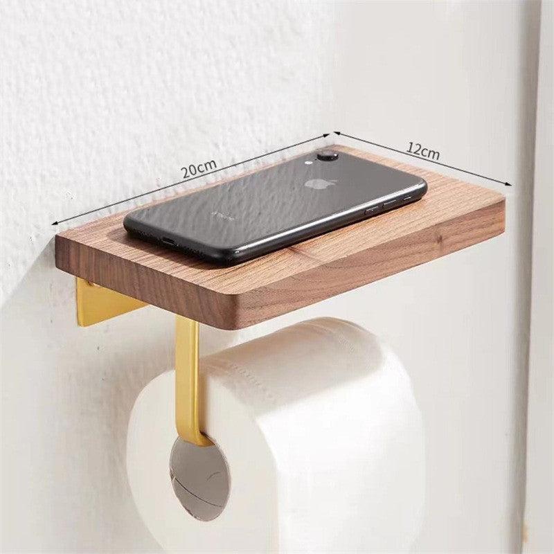 Toalettpappershållare med hylla - Villarudskogen