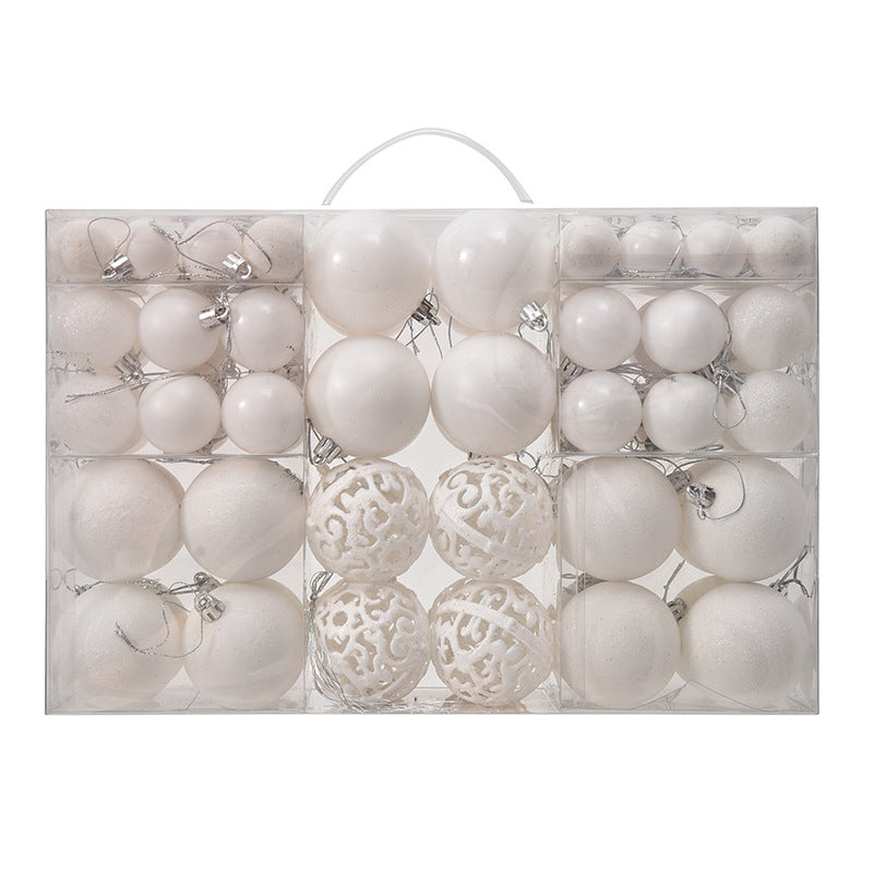 3/4/6cm 100pcs Julgranskulor