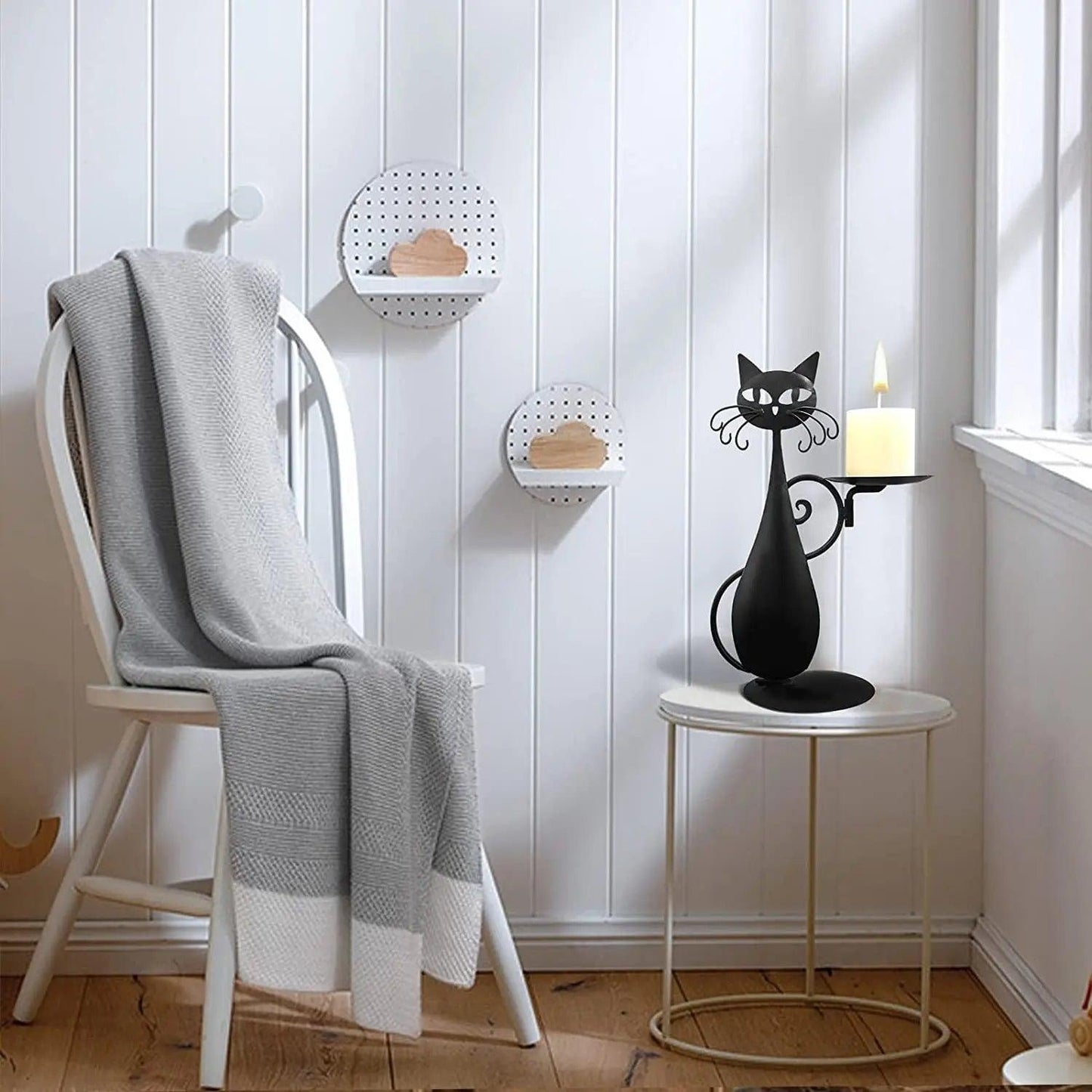 Ljusstake Katt - Villarudskogen